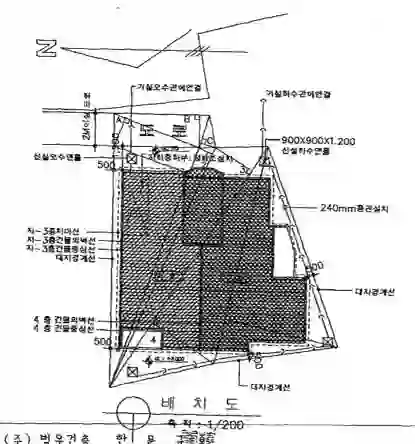현지하이츠 배치도 이미지